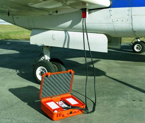 Startvorgang mit einem Profil Aviation Startkoffer